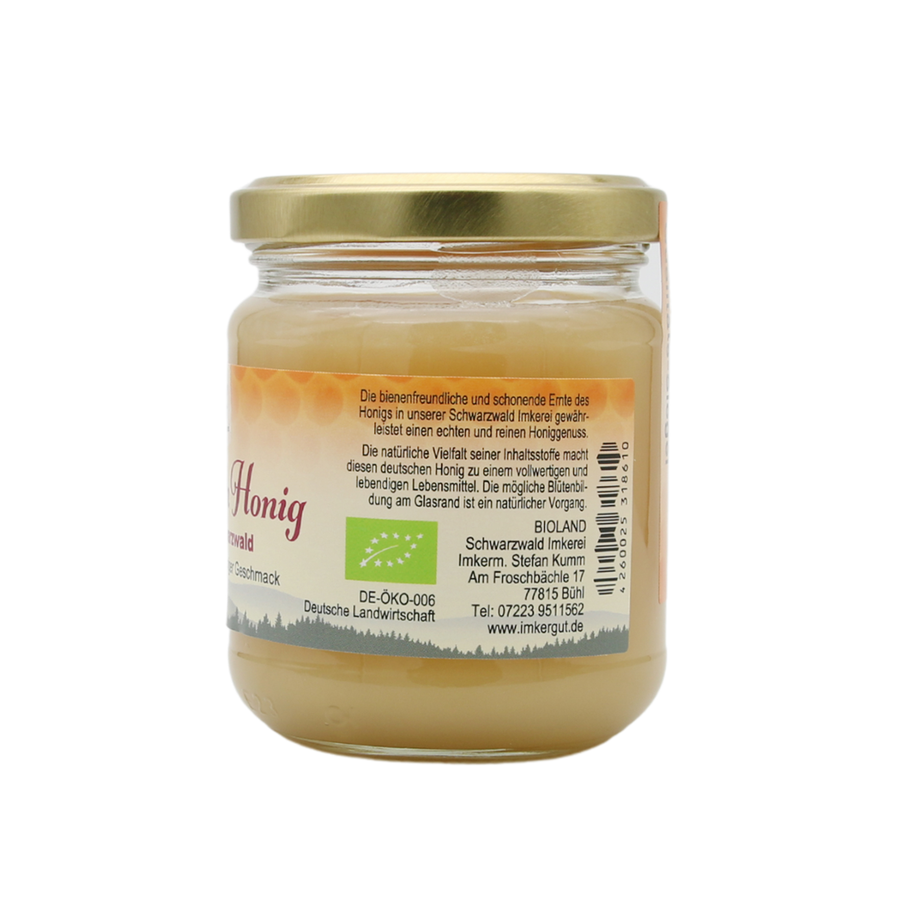 Sommerblüten Honig 250 g rechts